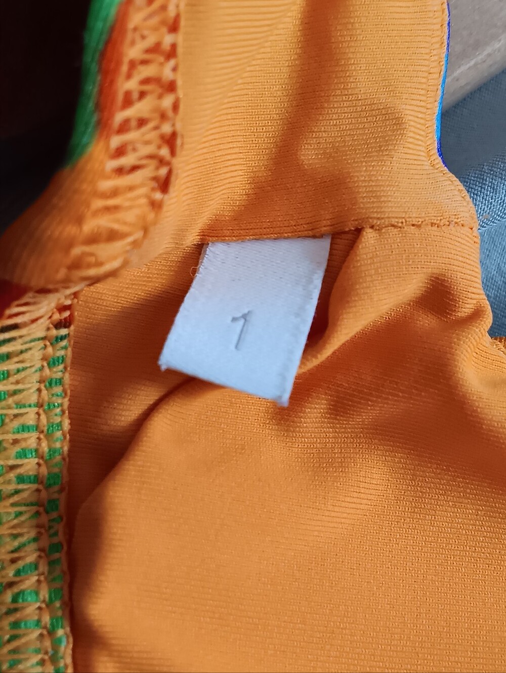 Zimmerman Riders Padded Bright Swim Top Sz 1 - Picture 4 of 5